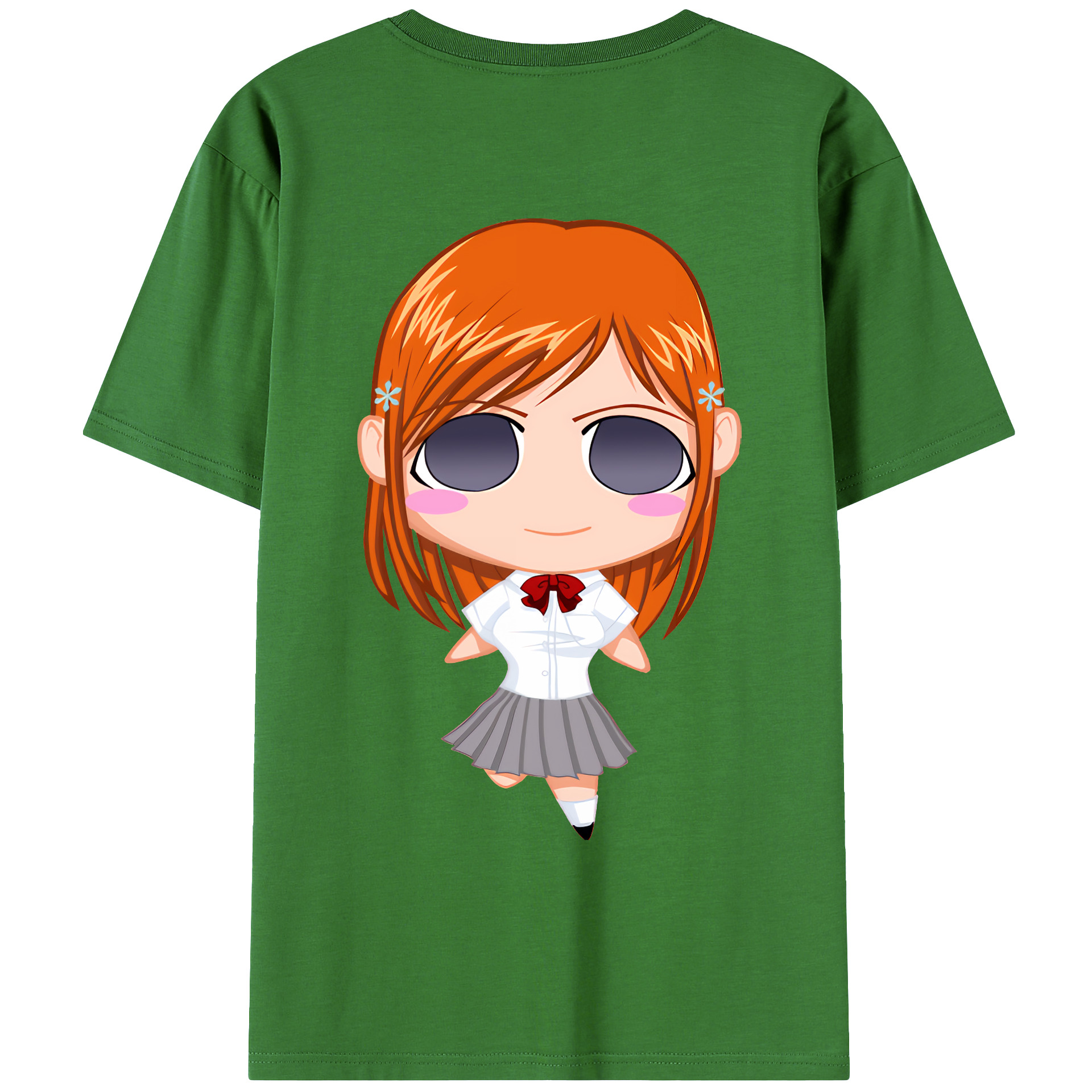（画像用） ブリーチ 井上織姫（いのうえおりひめ） BLEACH Inoue Orihime レディース半袖Tシャツ(バックプリント)